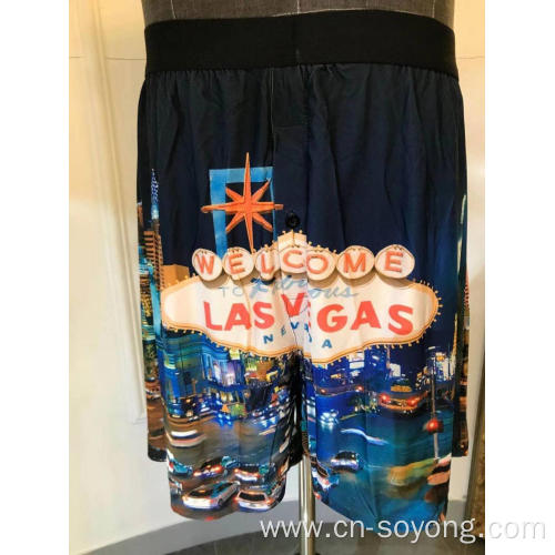 Boxer Shorts OEM Men's Positioning Printing LAS VEGAS  Shorts Manufactory